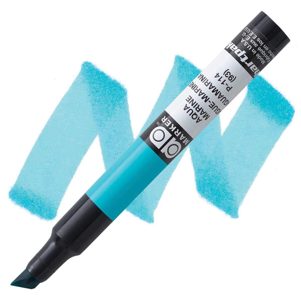 Chartpak Ad Marker - Aquamarine marker and swatch