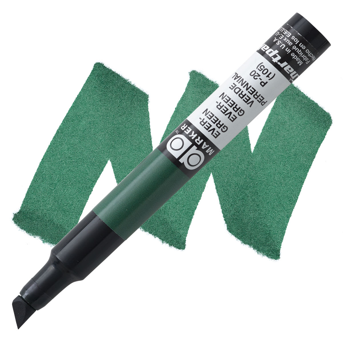 Chartpak Ad Marker - Evergreen marker and swatch