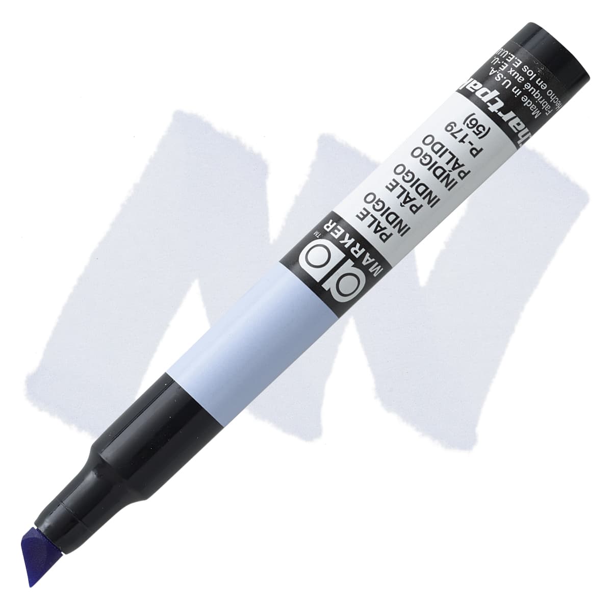 Chartpak Ad Marker - Pale Indigo marker and swatch