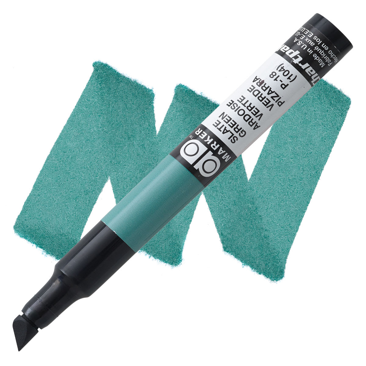 Chartpak Ad Marker - Slate Green marker and swatch