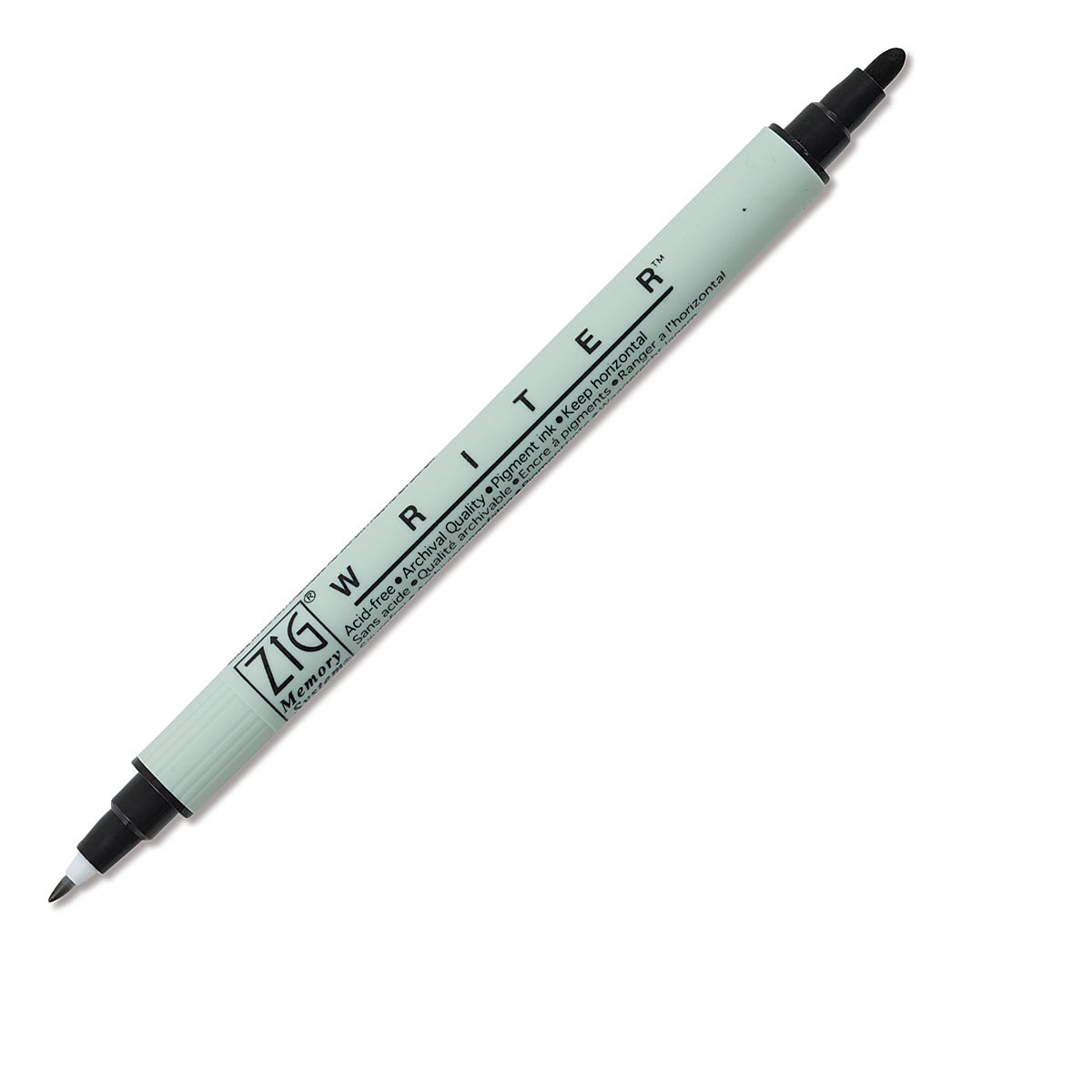Memory System Writer Markers Pure Black - Double-Ended .5mm & 1.2mm