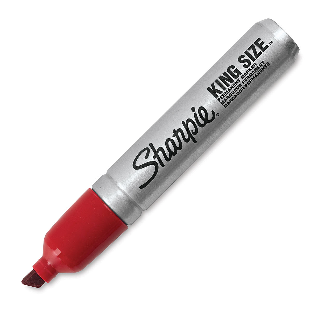 Sharpie King Size Marker - Red, Wide
