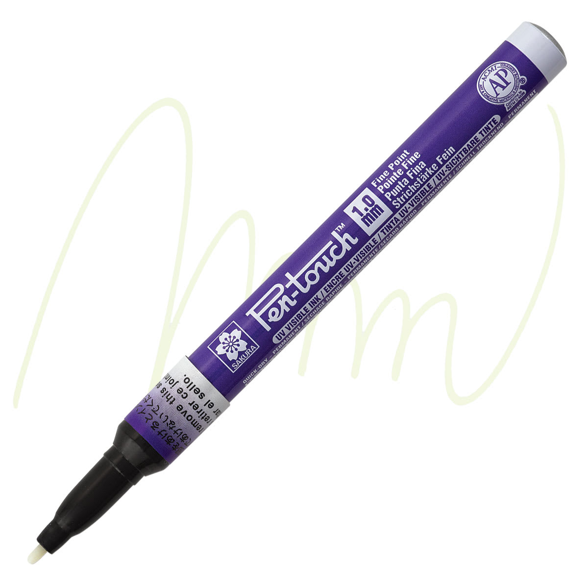 Sakura Pen-Touch Paint Marker - Fine Tip, Ultraviolet marker and swatch