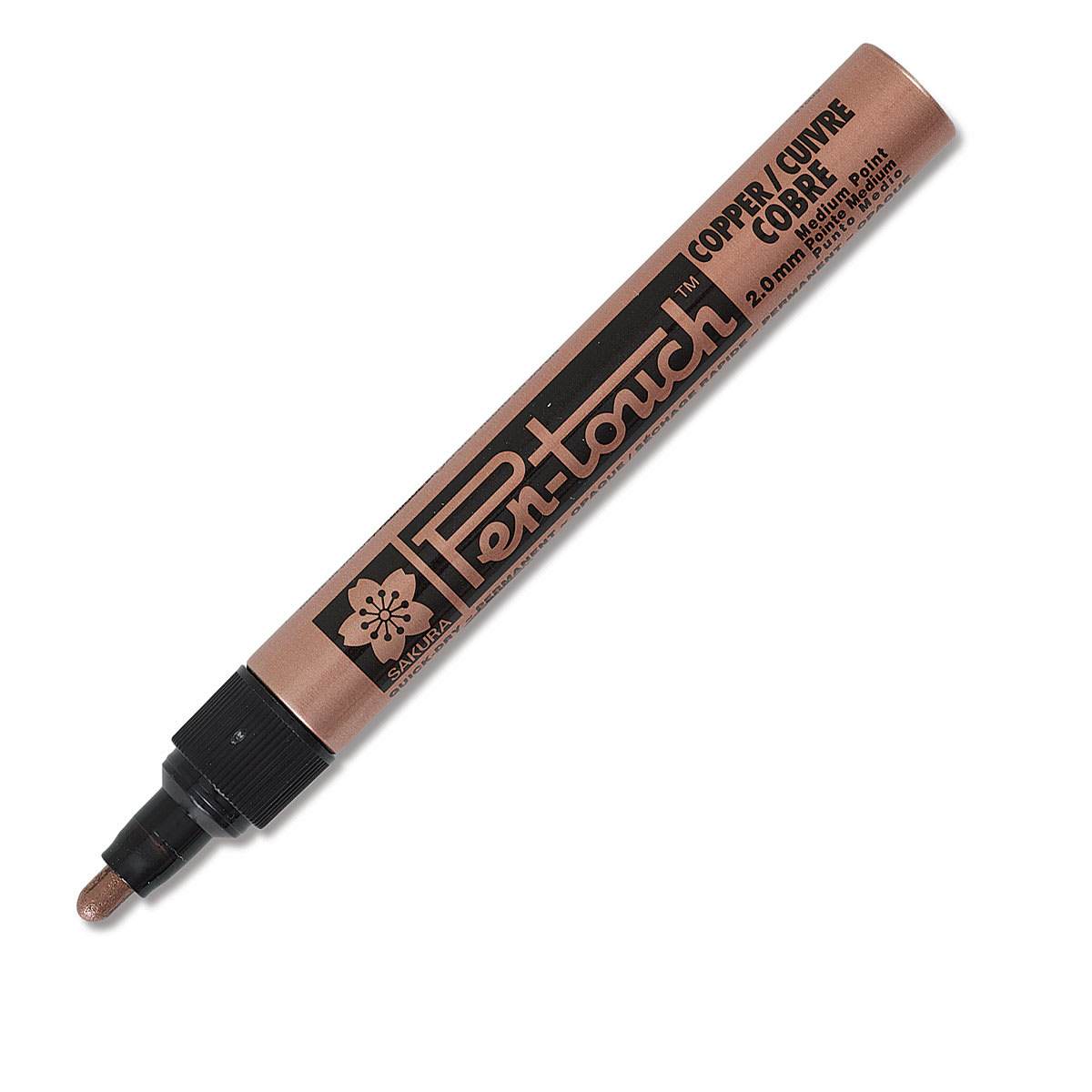 Sakura Pen-Touch Paint Marker -  Medium Tip, Copper (marker with cap removed)