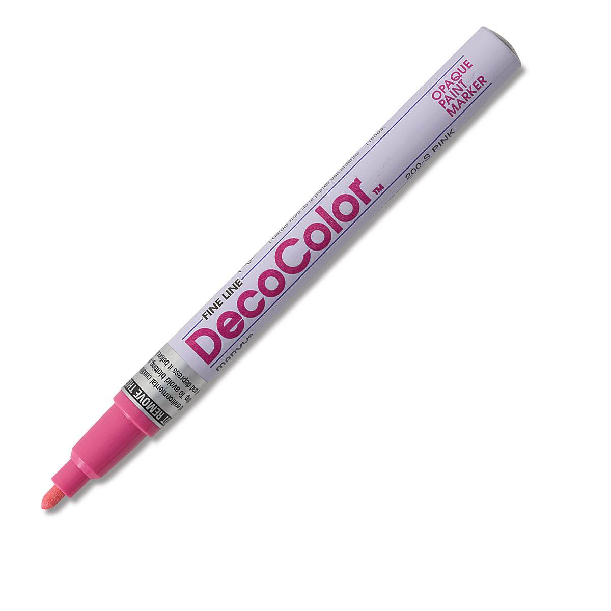 Decocolor Paint Marker - Pink, Fine Tip