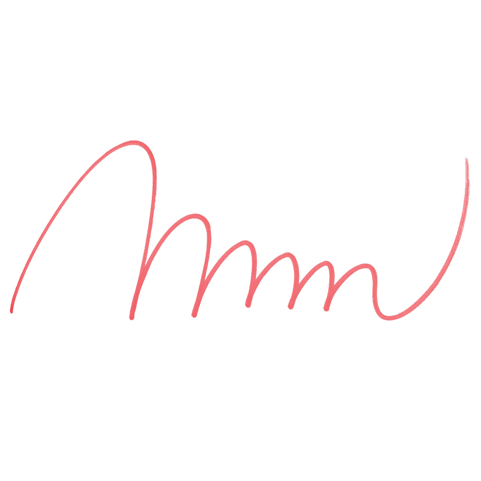 Decocolor Paint Marker - Coral Pink, Fine Tip swatch