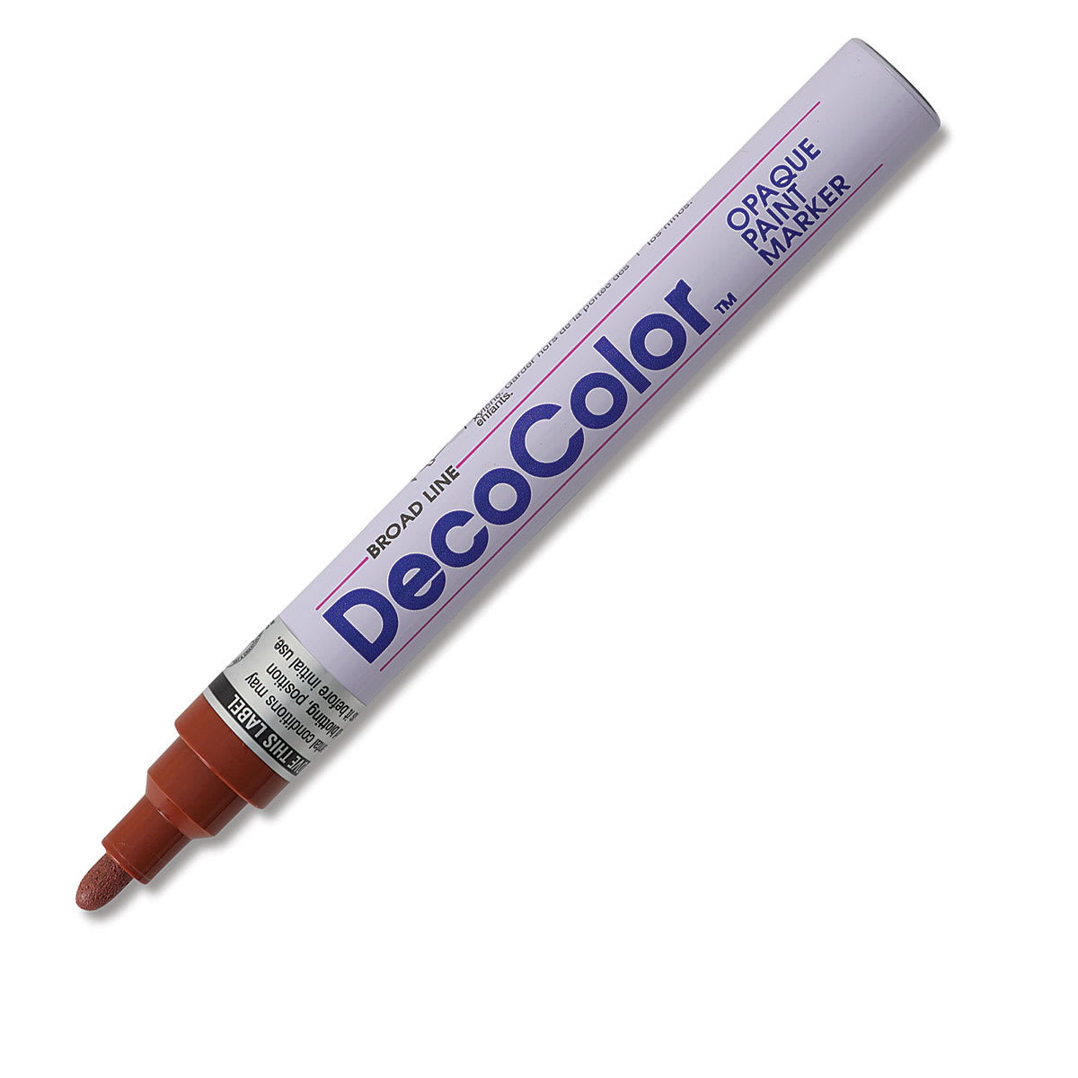 Decocolor Paint Marker - Brown, Broad Tip