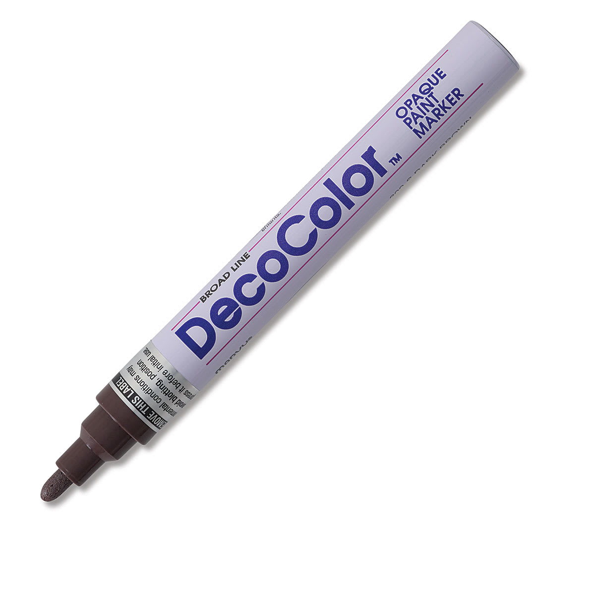 Decocolor Paint Marker - Dark Brown, Broad Tip