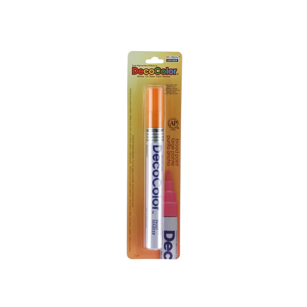 DecoColor Paint Marker Orange - Peggable