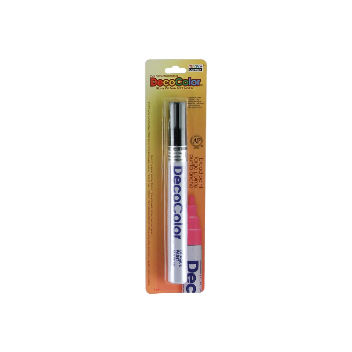 DecoColor Paint Marker Black - Peggable