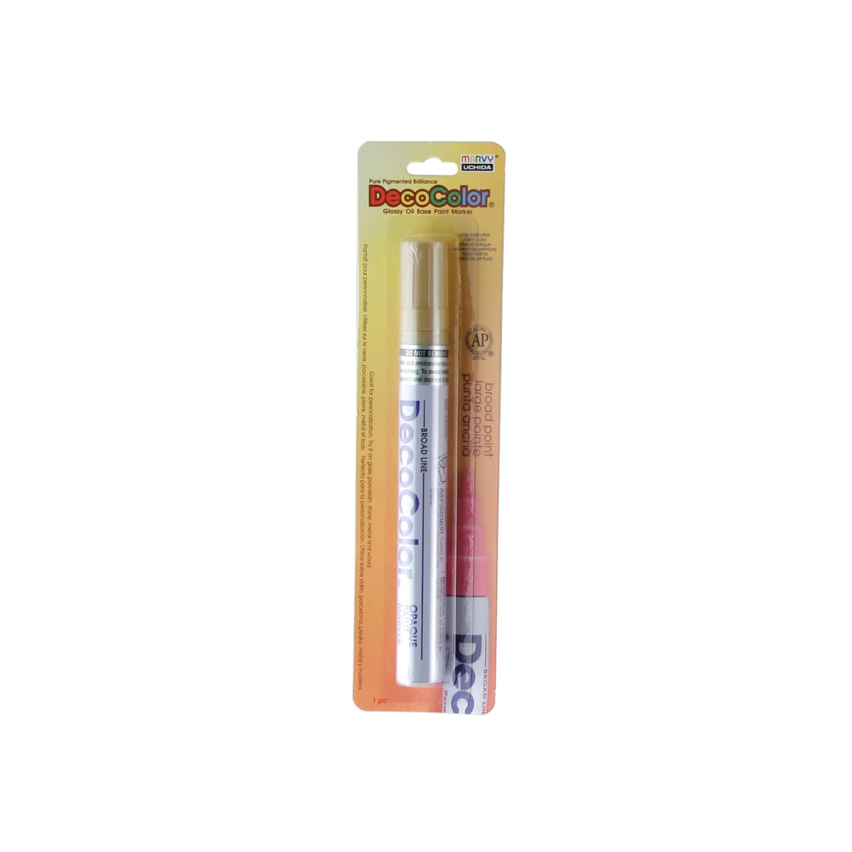 DecoColor Paint Marker Gold - Peggable