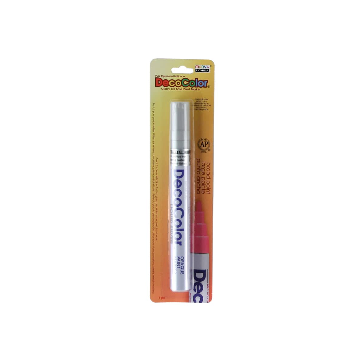 DecoColor Paint Marker Silver - Peggable