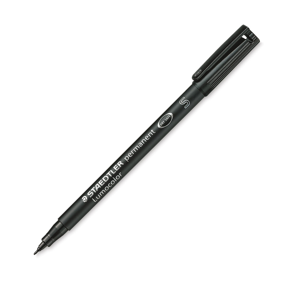 Staedtler Lumocolor Permanent Marker - Black, Superfine