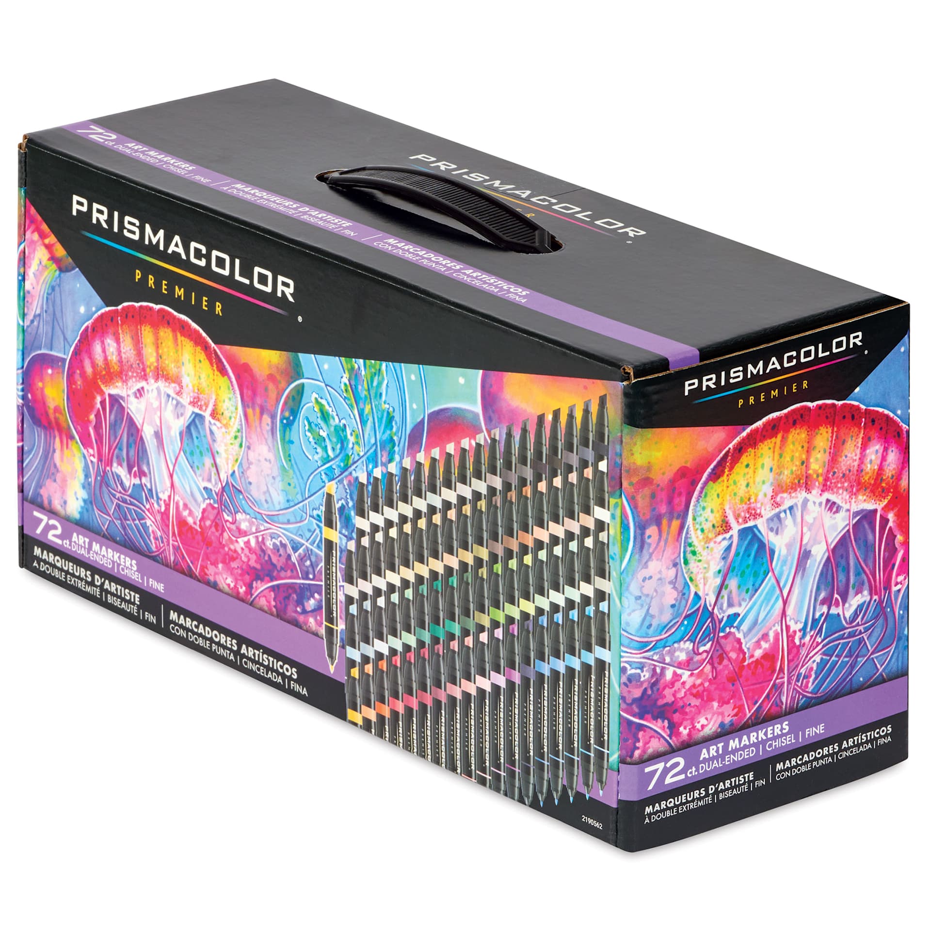 Prismacolor Premier Dual-Ended Art Markers - Assorted Colors, Set B, Set of 72