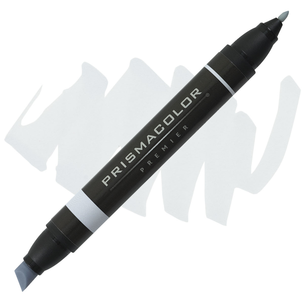 Prismacolor Premier Dual-Ended Art Marker - Cool Grey 10% (marker and swatch)