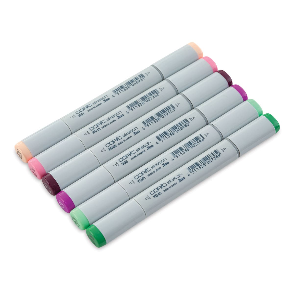 Copic Sketch Marker Set - Set of 6, Floral Favorites 1