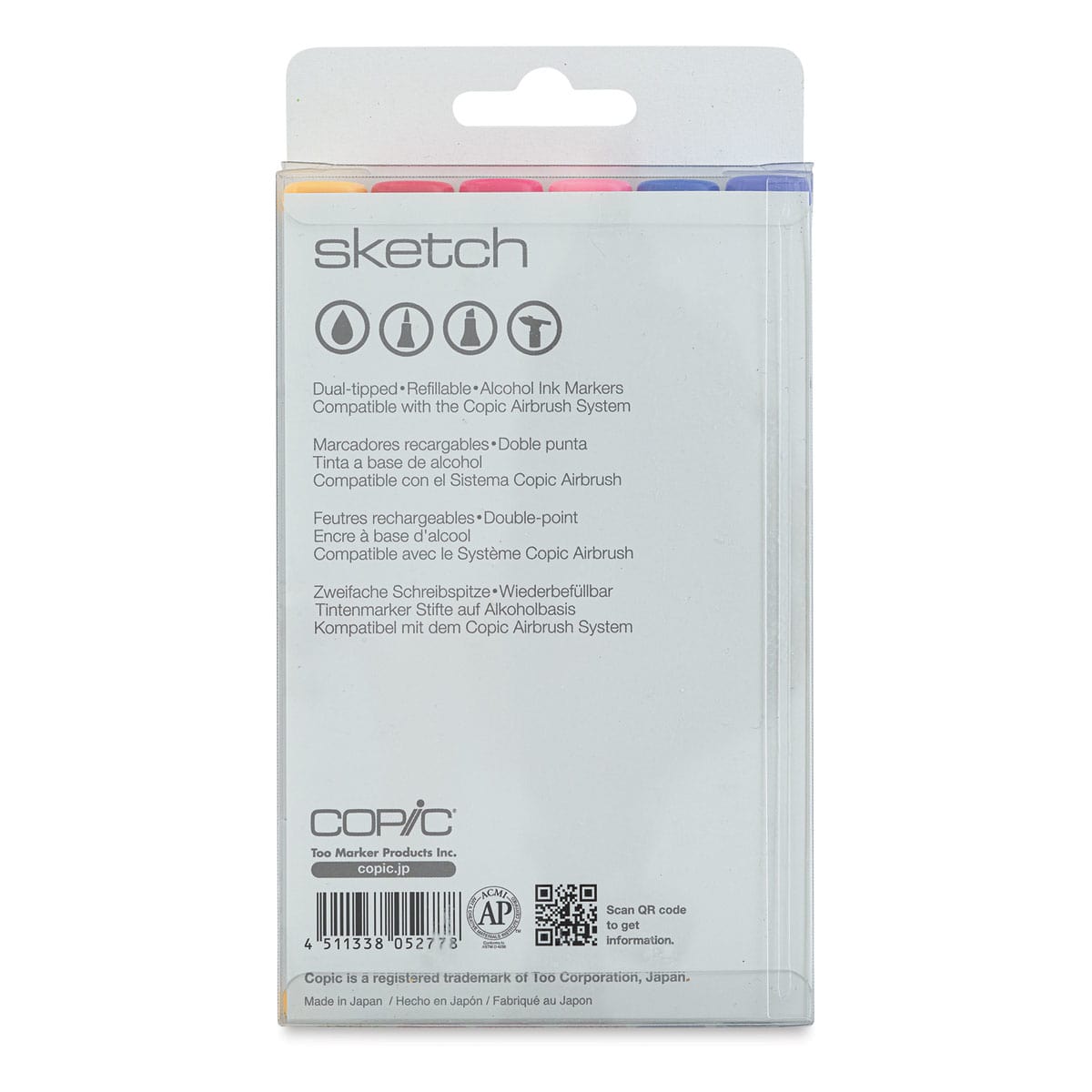 Copic Sketch Marker Set - Set of 6, Floral Favorites 2