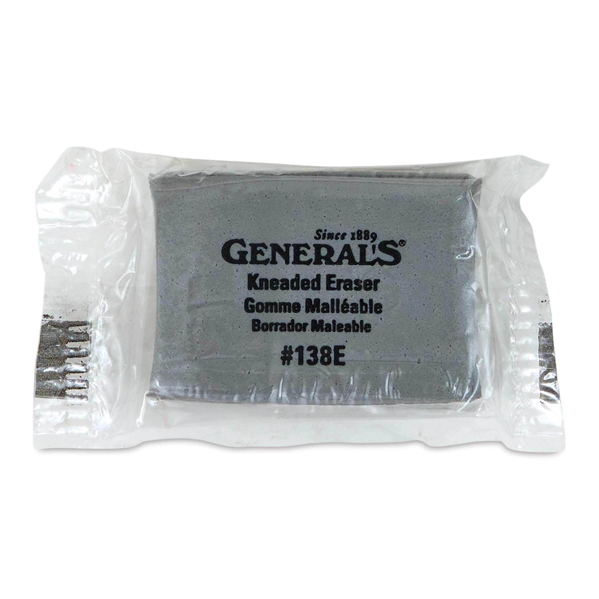 General's Kneaded Eraser - Small, inside of the packaging