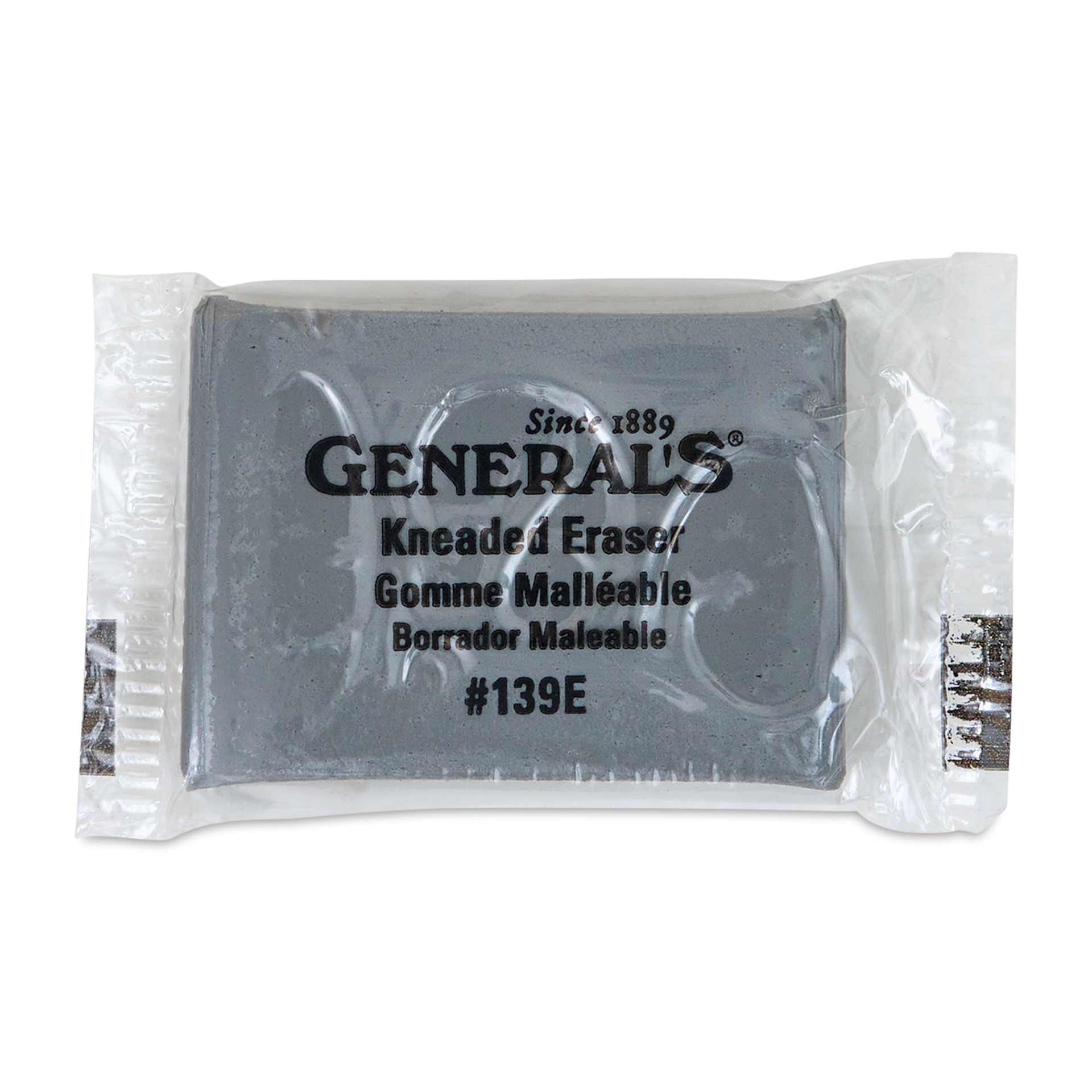 General's Kneaded Eraser - Large, inside of the packaging