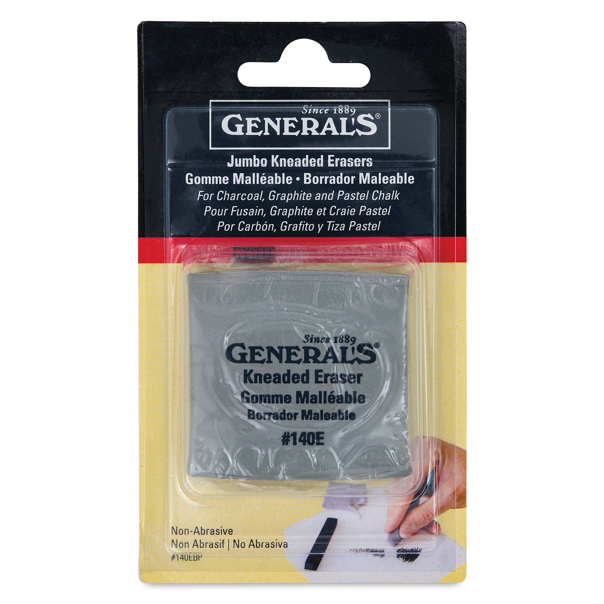 General's Kneaded Eraser - Jumbo, front of the packaging