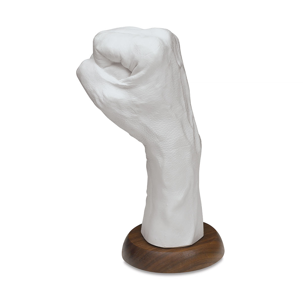 Human Hand Stand - Side of right hand showing fist clenched