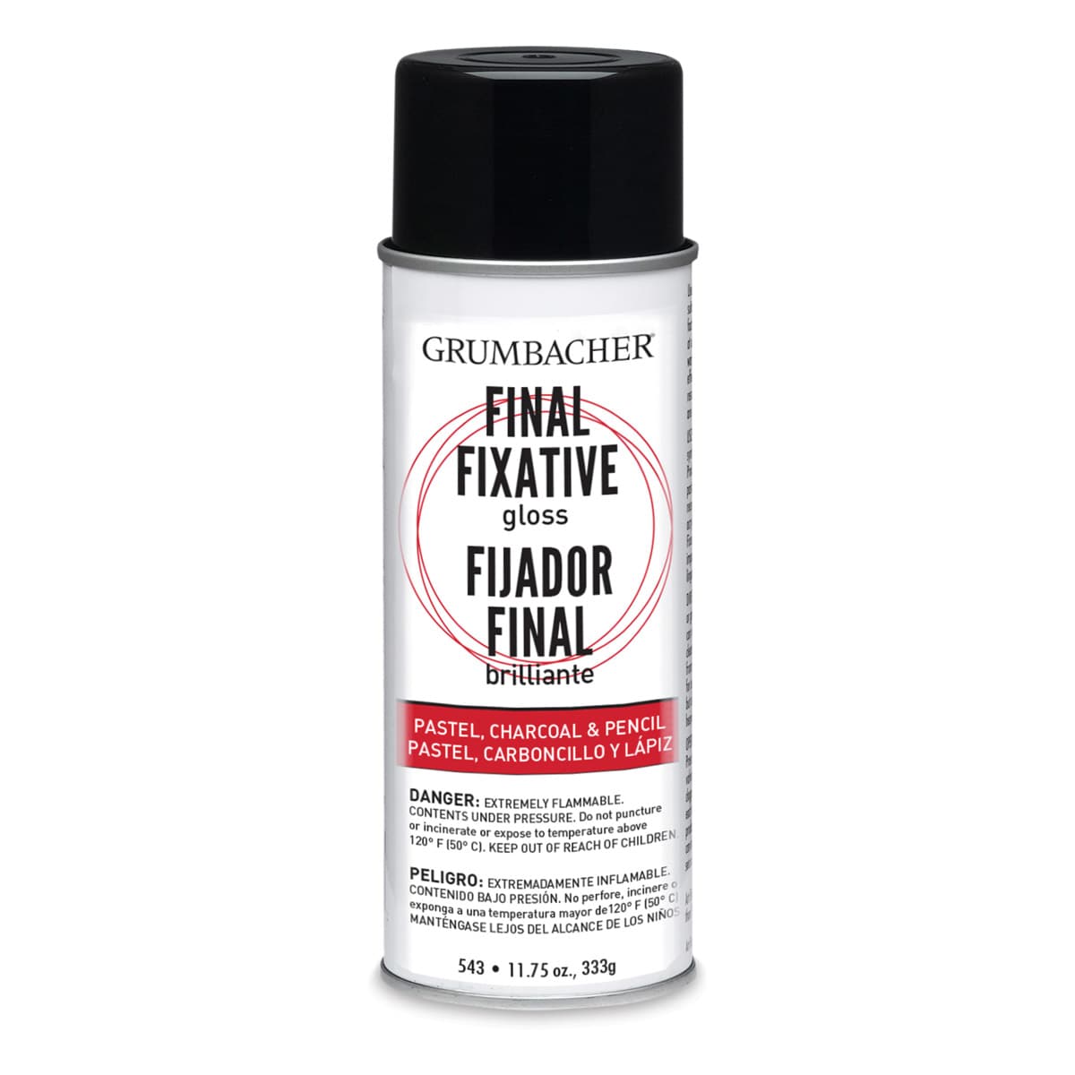 Grumbacher Final Fixative - 11.75 oz, Gloss