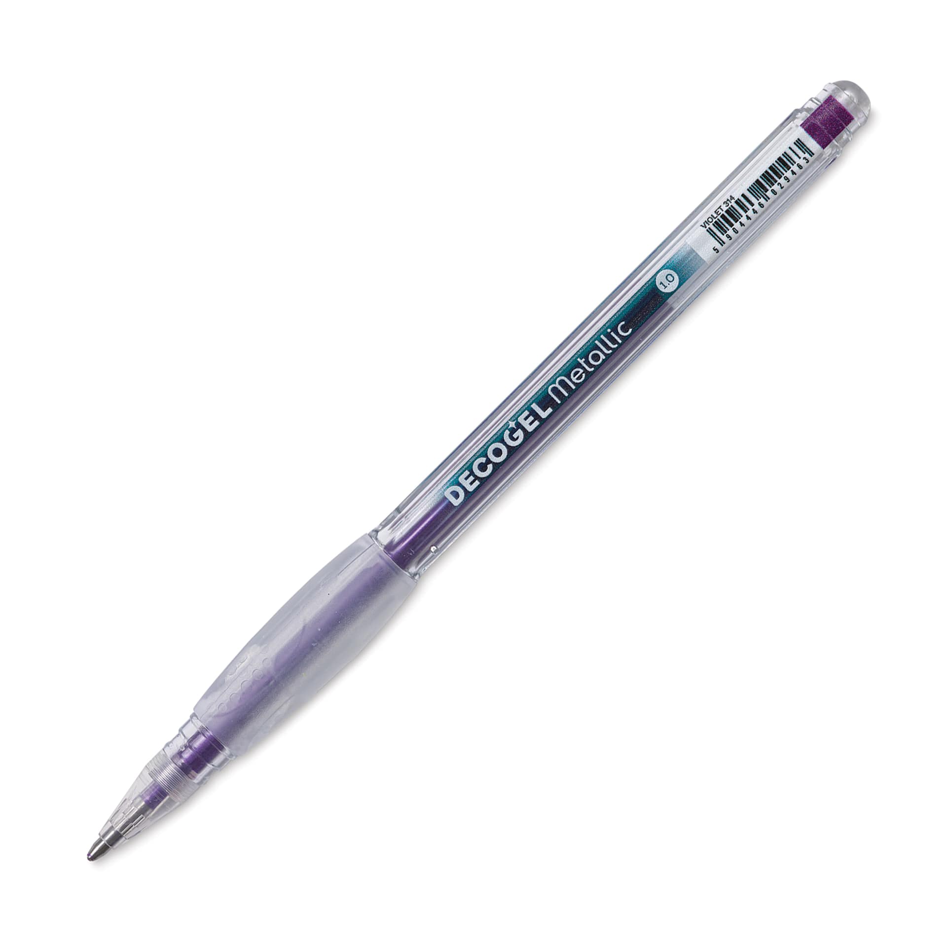 Karin DecoGel Metallic Pen - 314, Violet, cap off