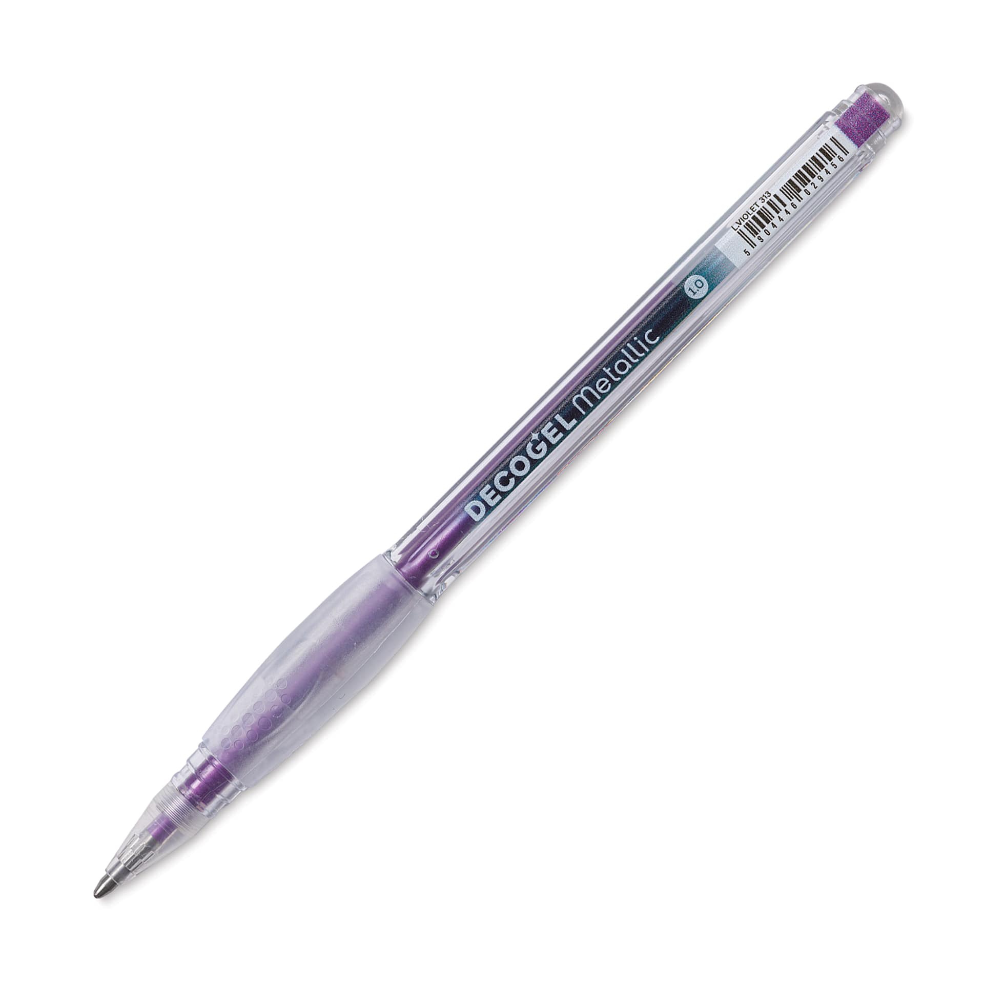 Karin DecoGel Metallic Pen - 313, L. Violet, cap off