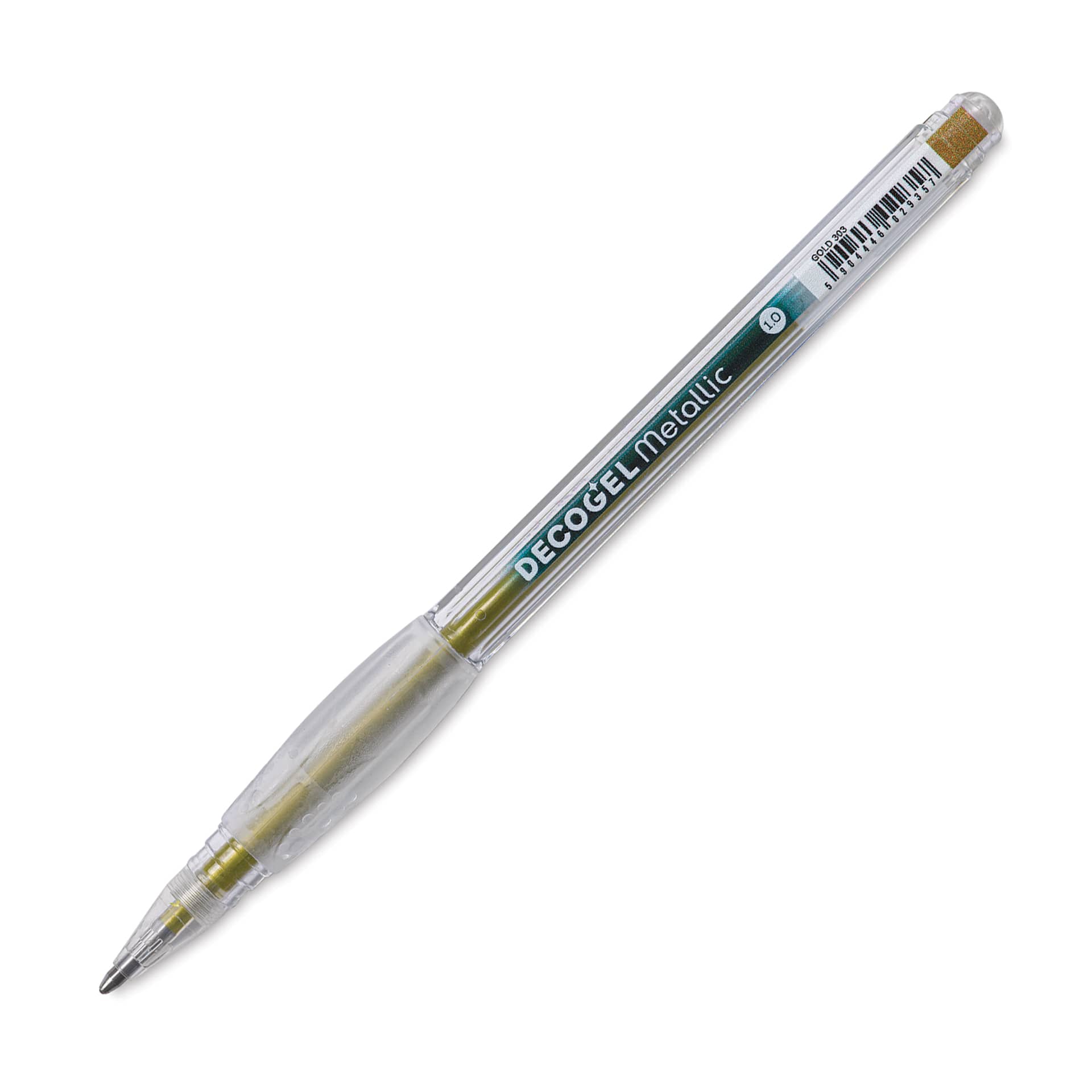 Karin DecoGel Metallic Pen - 303, Gold, cap off