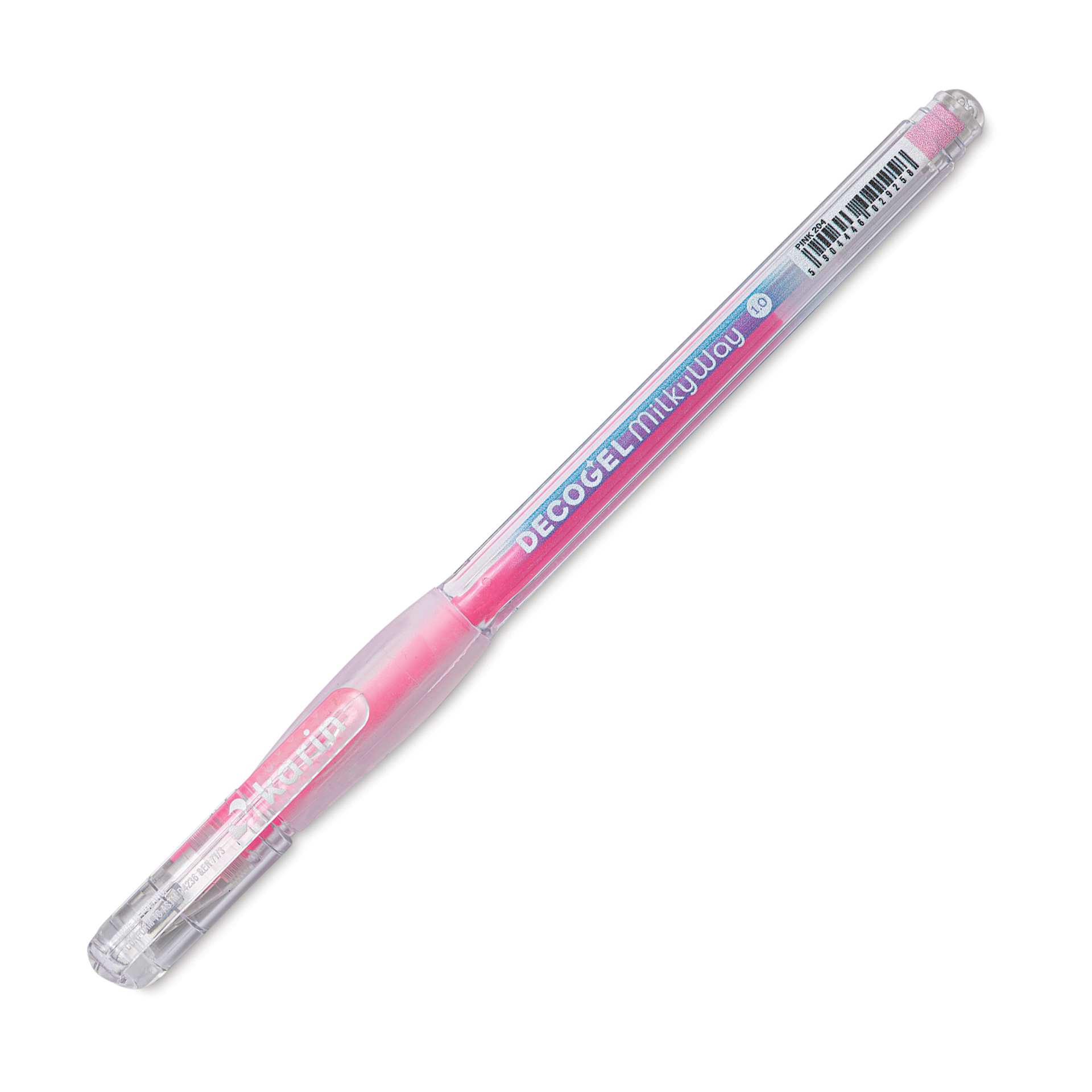 Karin DecoGel MilkyWay Pen - 204 Pink, cap on