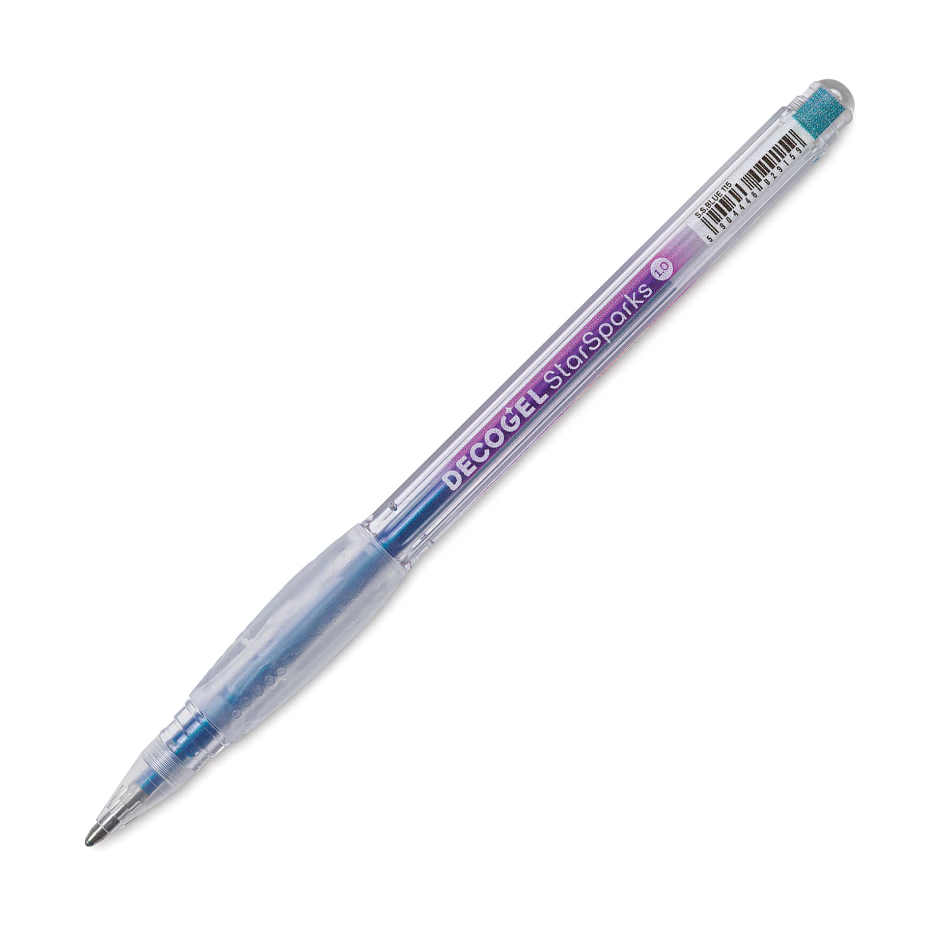 Karin DecoGel StarSparks Pen - 115, S. S. Blue, cap off