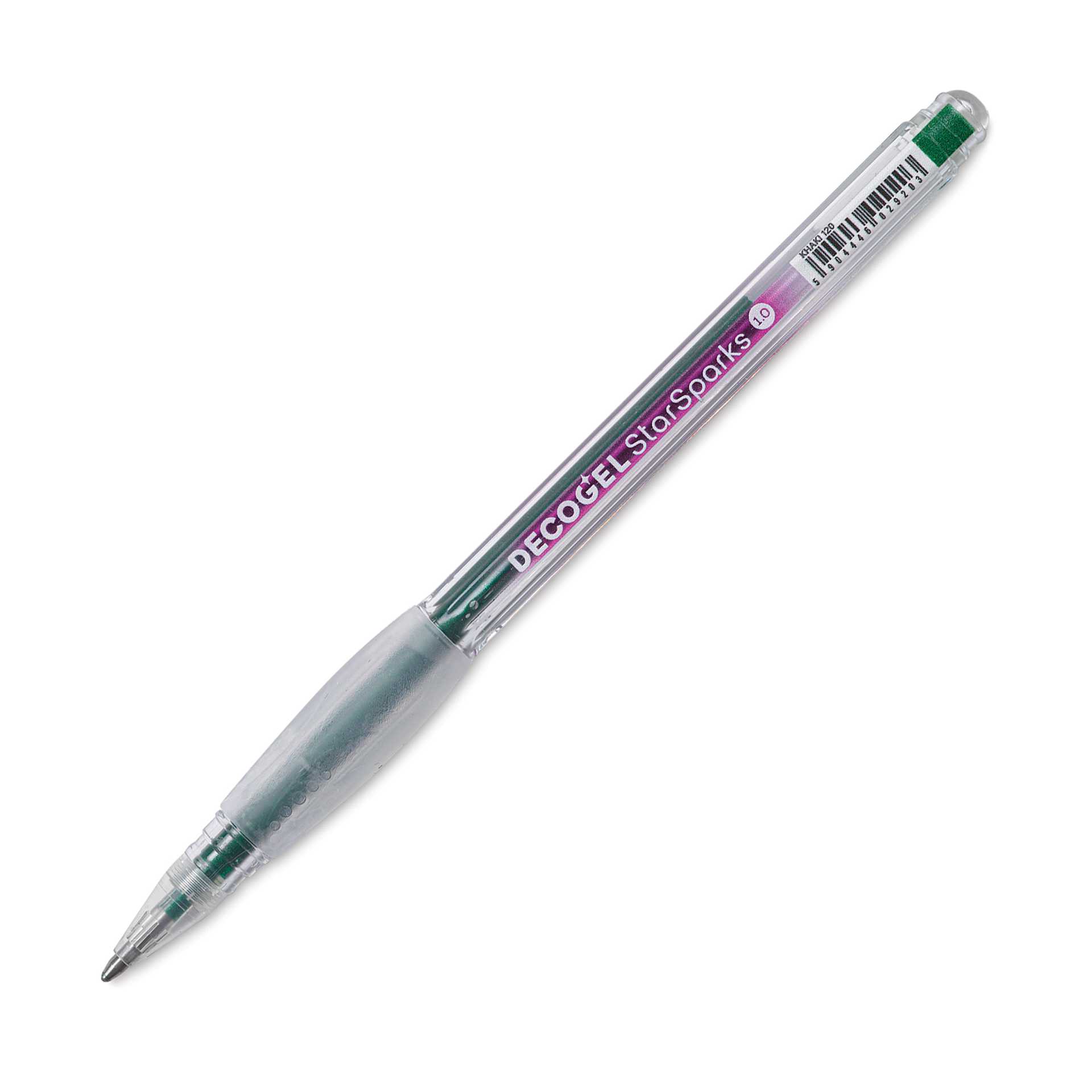 Karin DecoGel StarSparks Pen - 120, Khaki, cap off