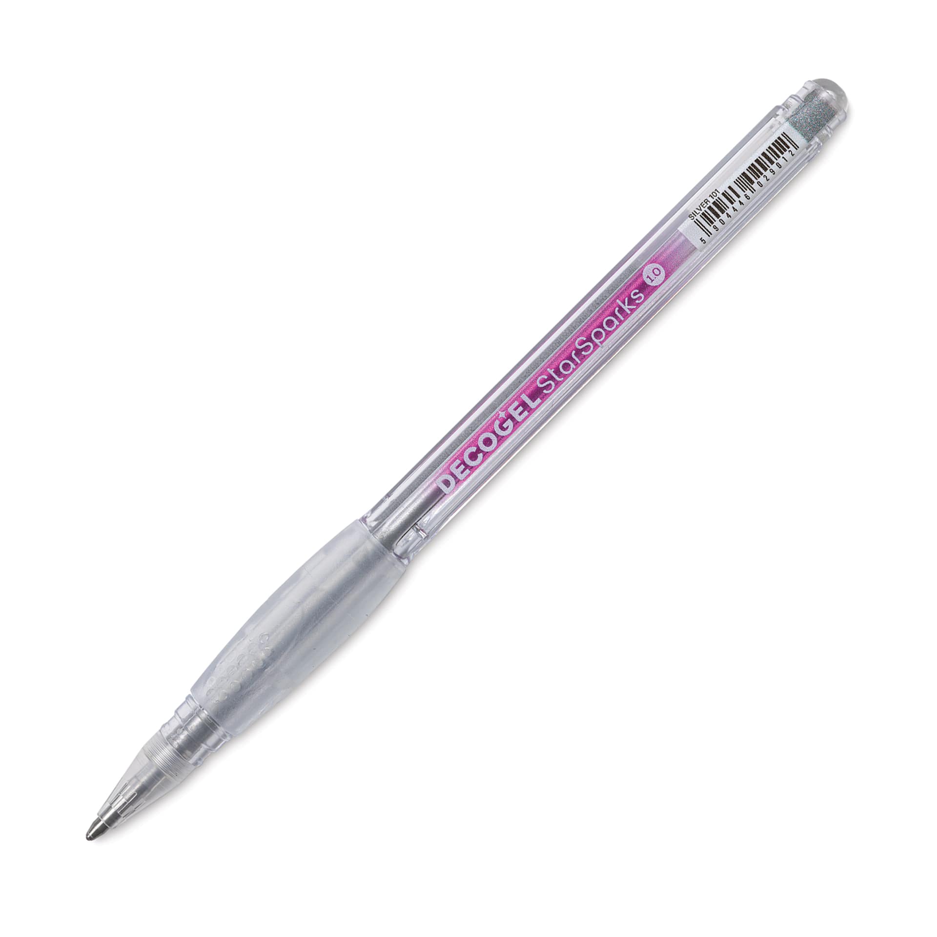 Karin DecoGel StarSparks Pen - 101, Silver, cap off