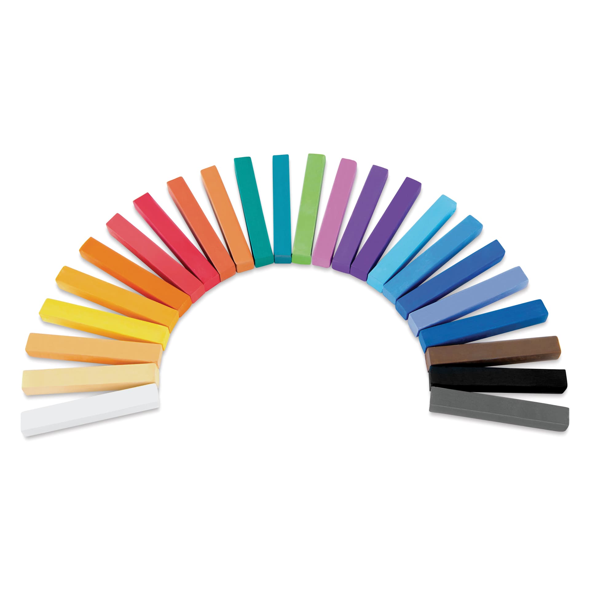 Royal & Langnickel Soft Pastel Set - Set of 24, Assorted, fanned out