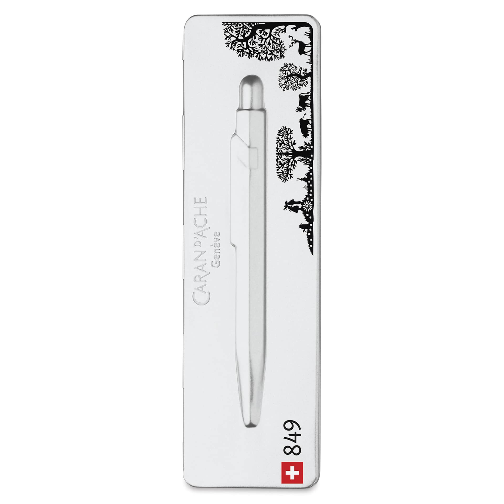 Caran d’Ache Papercut 849 Ballpoint Pen, in package