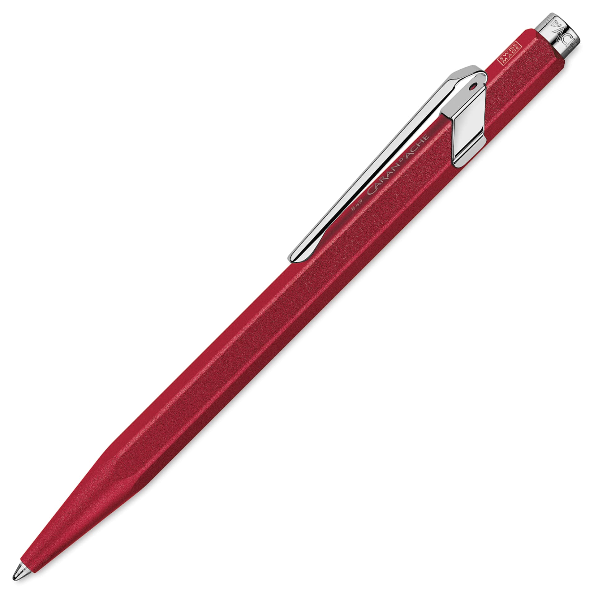 Caran d'Ache Colormat-X 849 Ballpoint Pen - Red, out of case