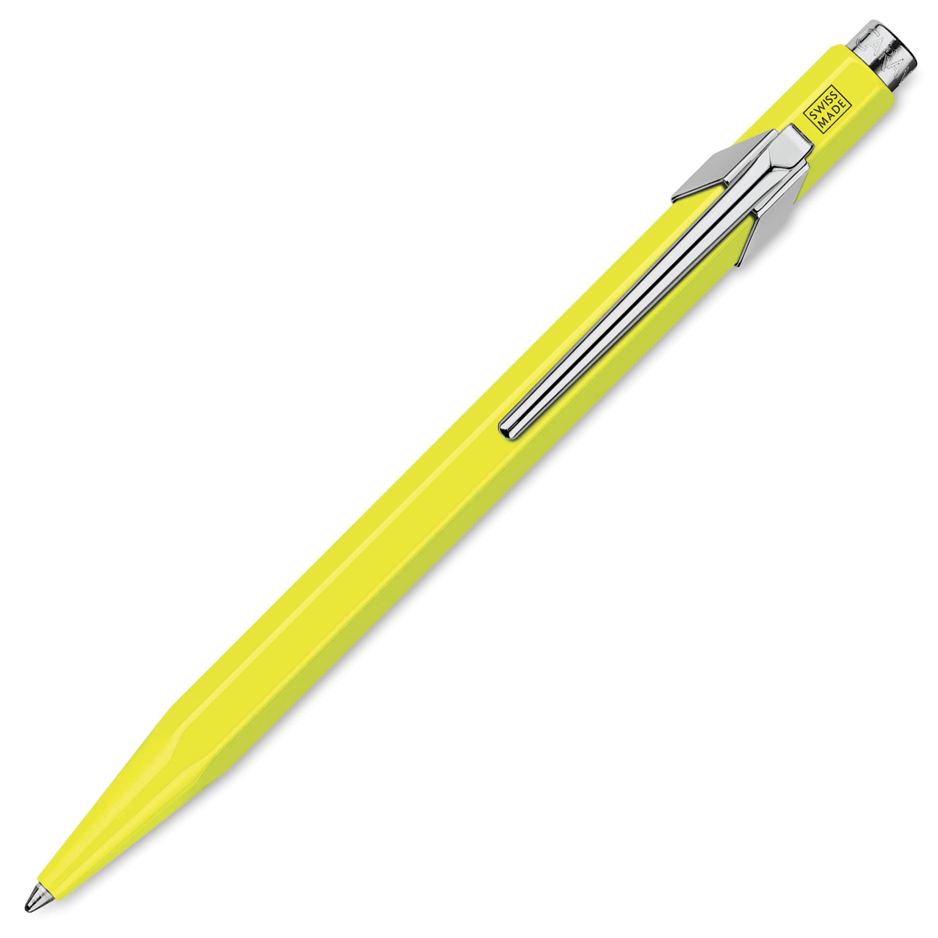Caran d'Ache 849 Fluo Ballpoint Pen - Fluorescent Yellow