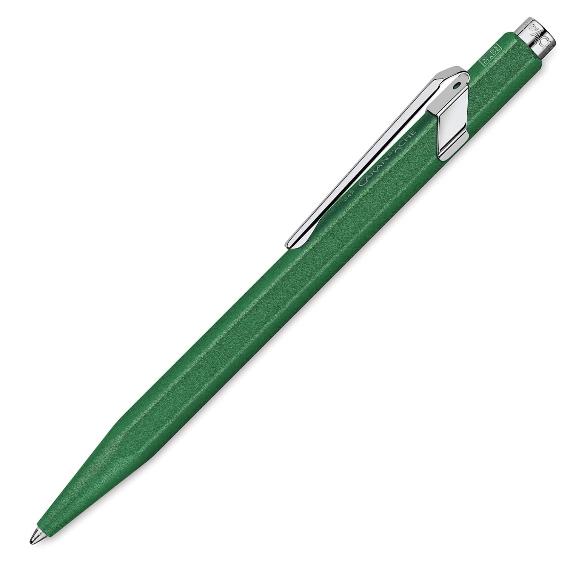 Caran d'Ache Colormat-X 849 Ballpoint Pen - Green, out of case