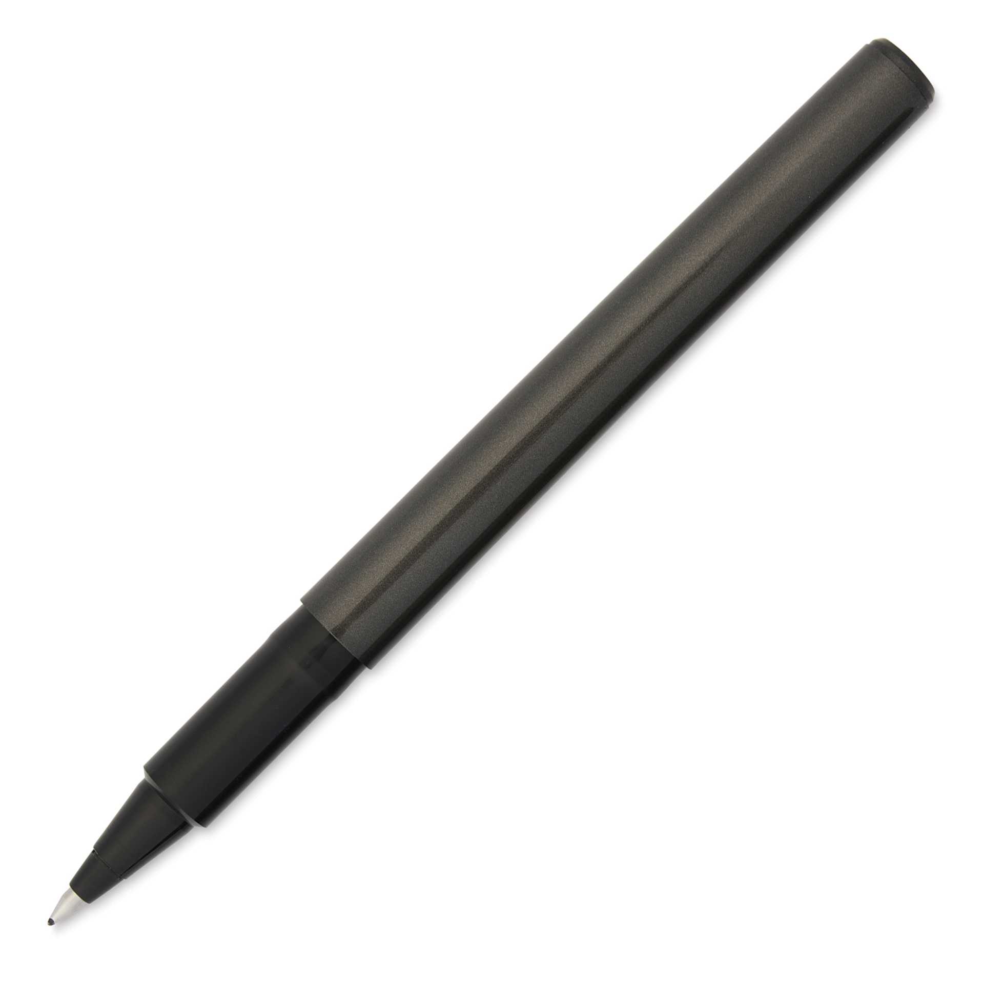 Uni-Ball Deluxe Rollerball Pen - Gunmetal, Micro Tip, 0.5 mm