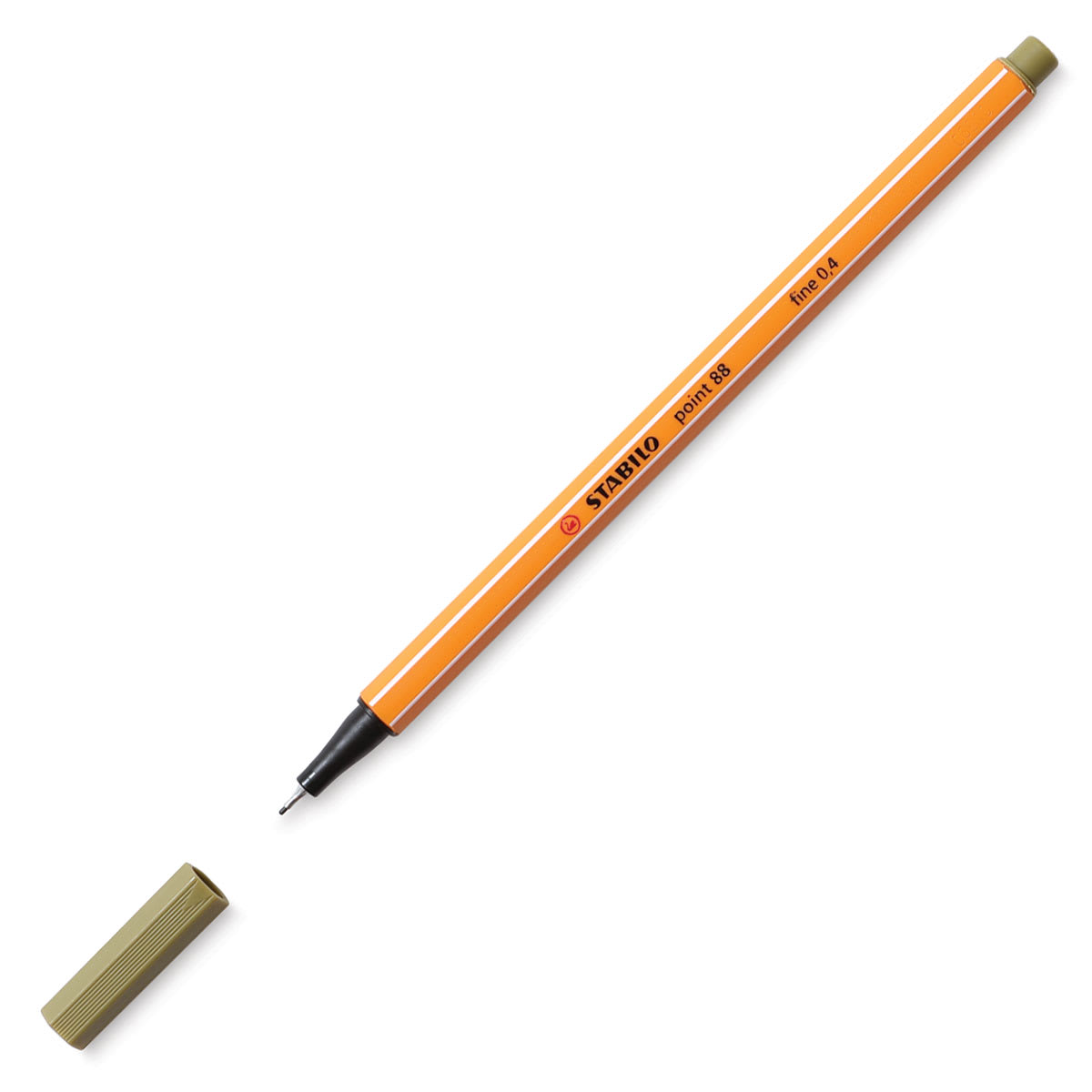 Stabilo Point 88 Fineliner Pen - Mud Green