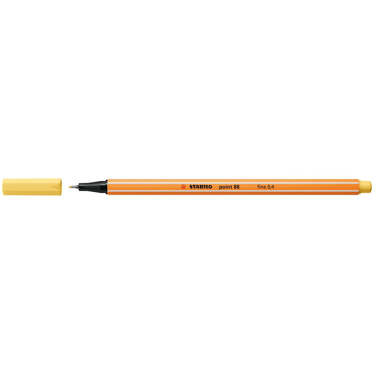 Stabilo Point 88 Fineliner Pen - Light Yellow