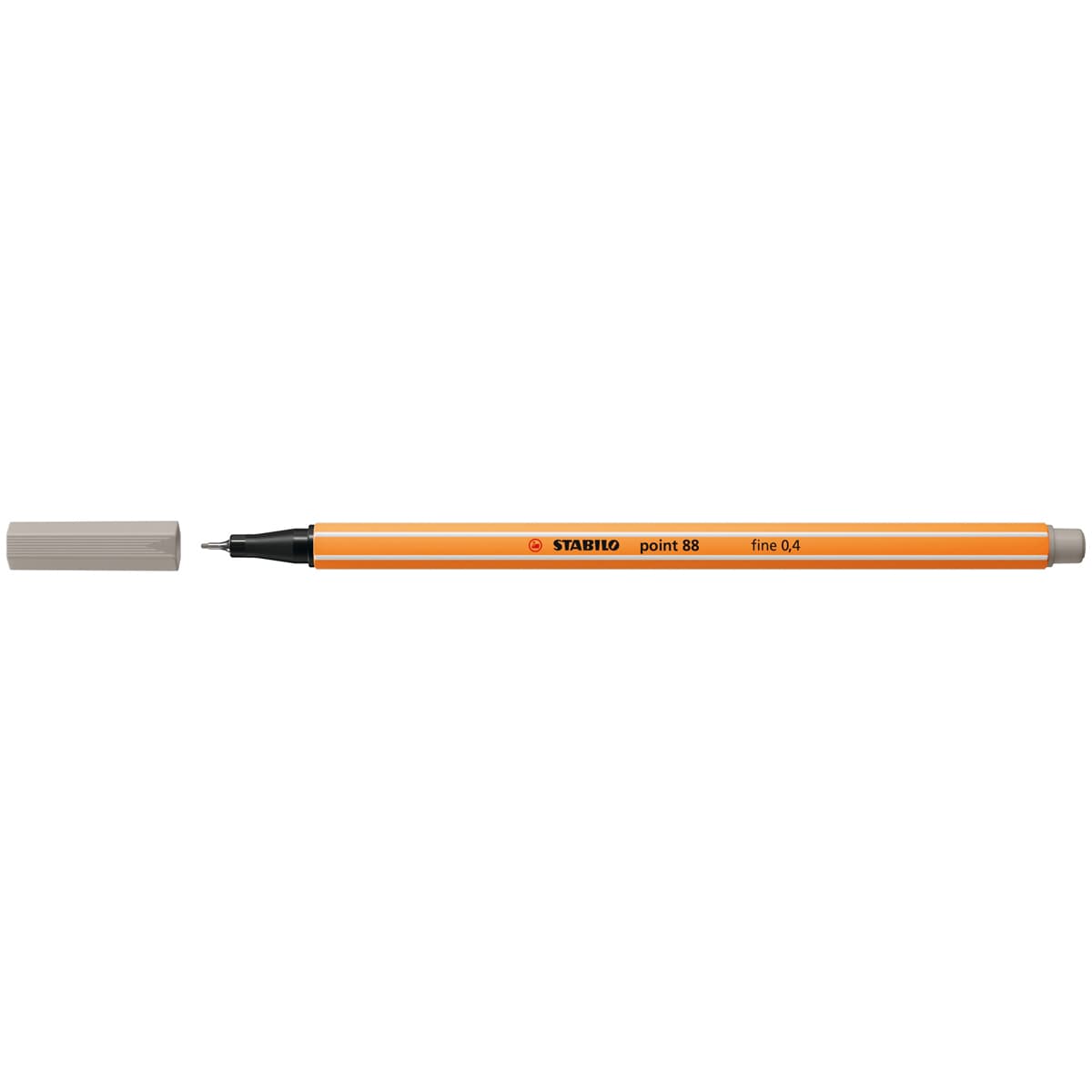 Stabilo Point 88 Fineliner Pen - Warm Grey