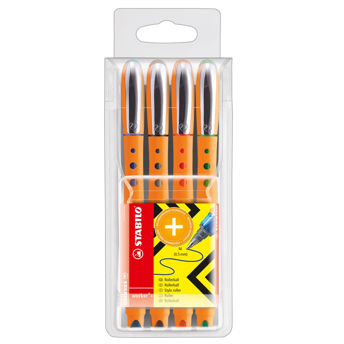 Bionic worker Pens - 4-Color Sets 4-Color .5mm Set - Peggable