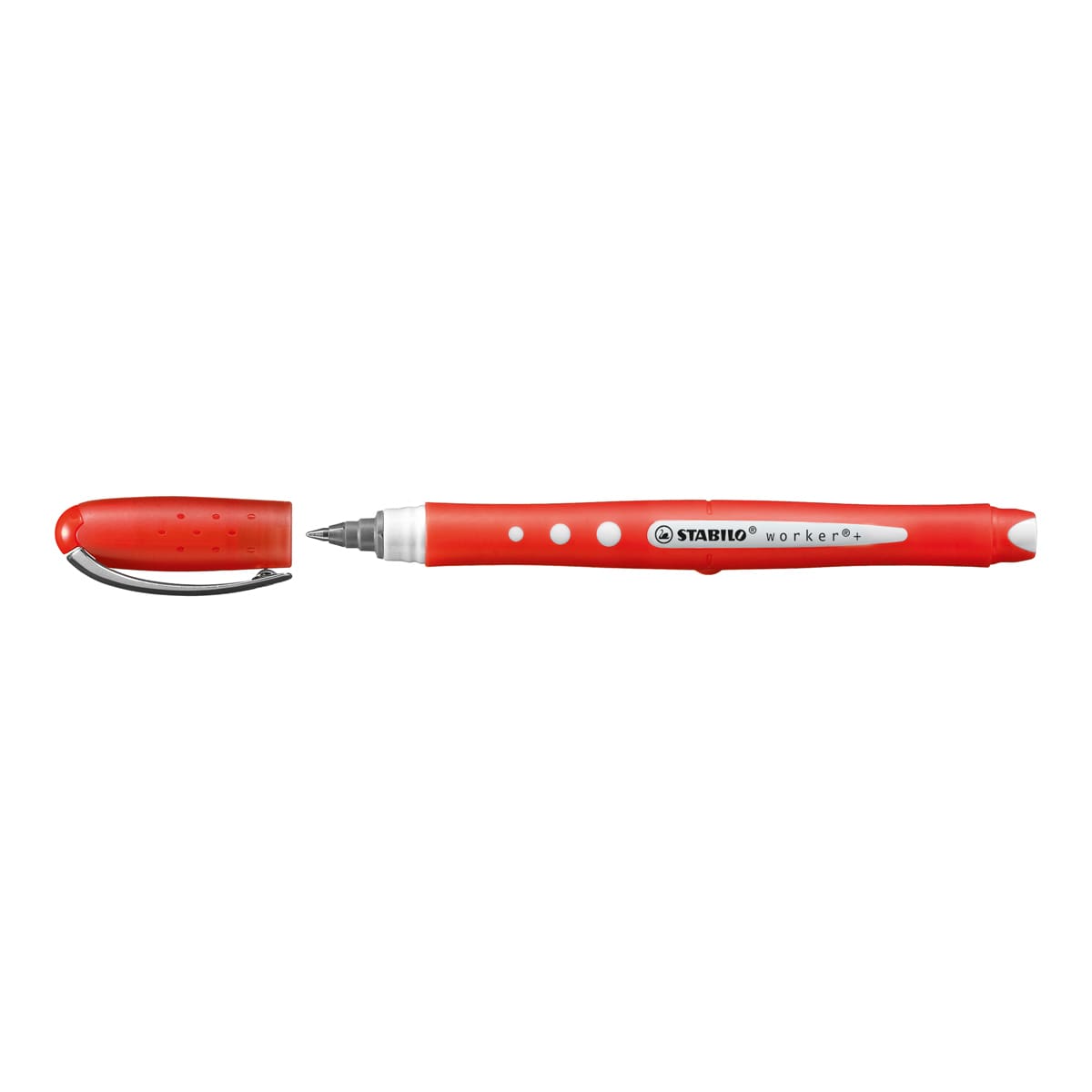 worker colorful Rollerball Pen Red