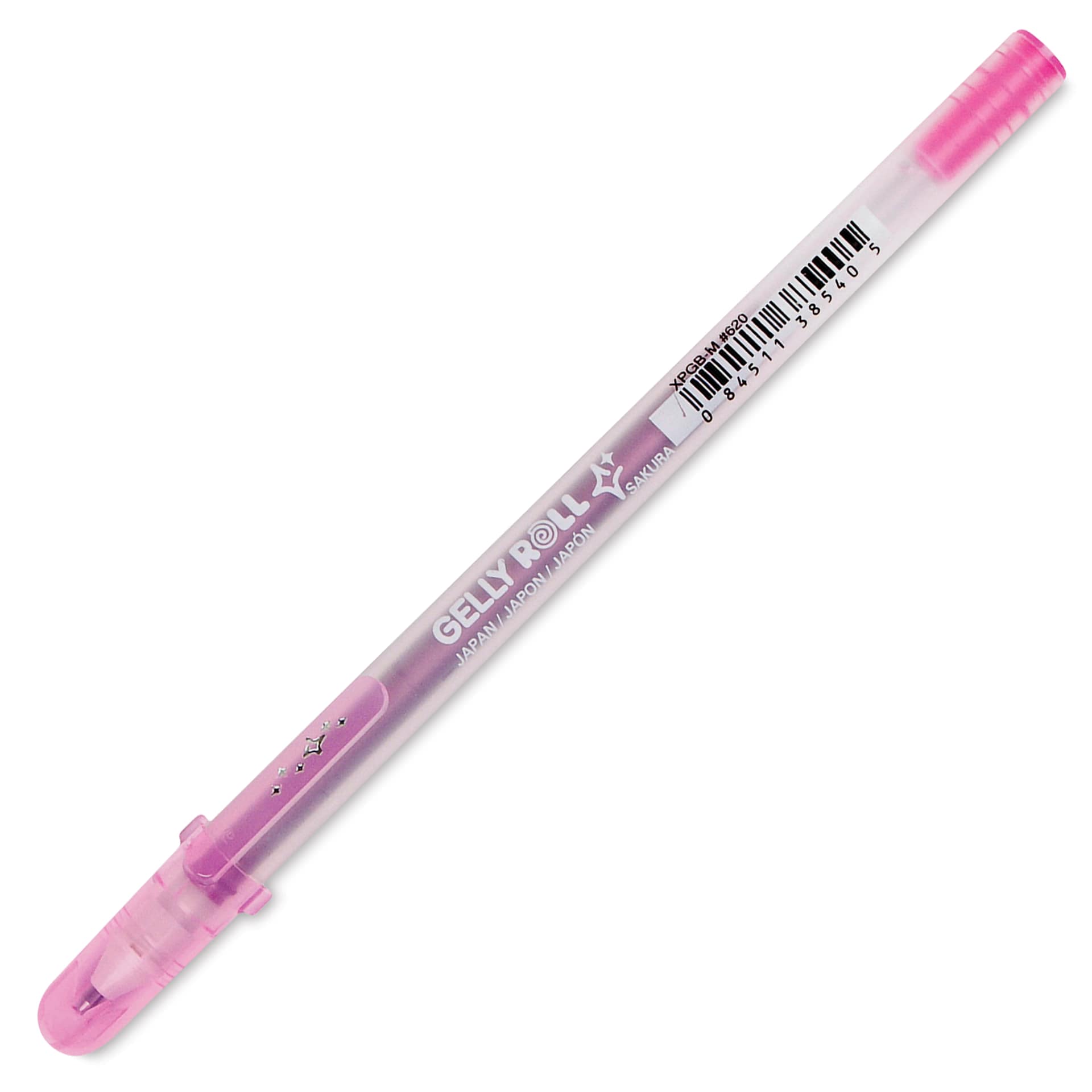 Sakura Gelly Roll Gold-Silver Shadow Pen - Silver/Pink, Bold