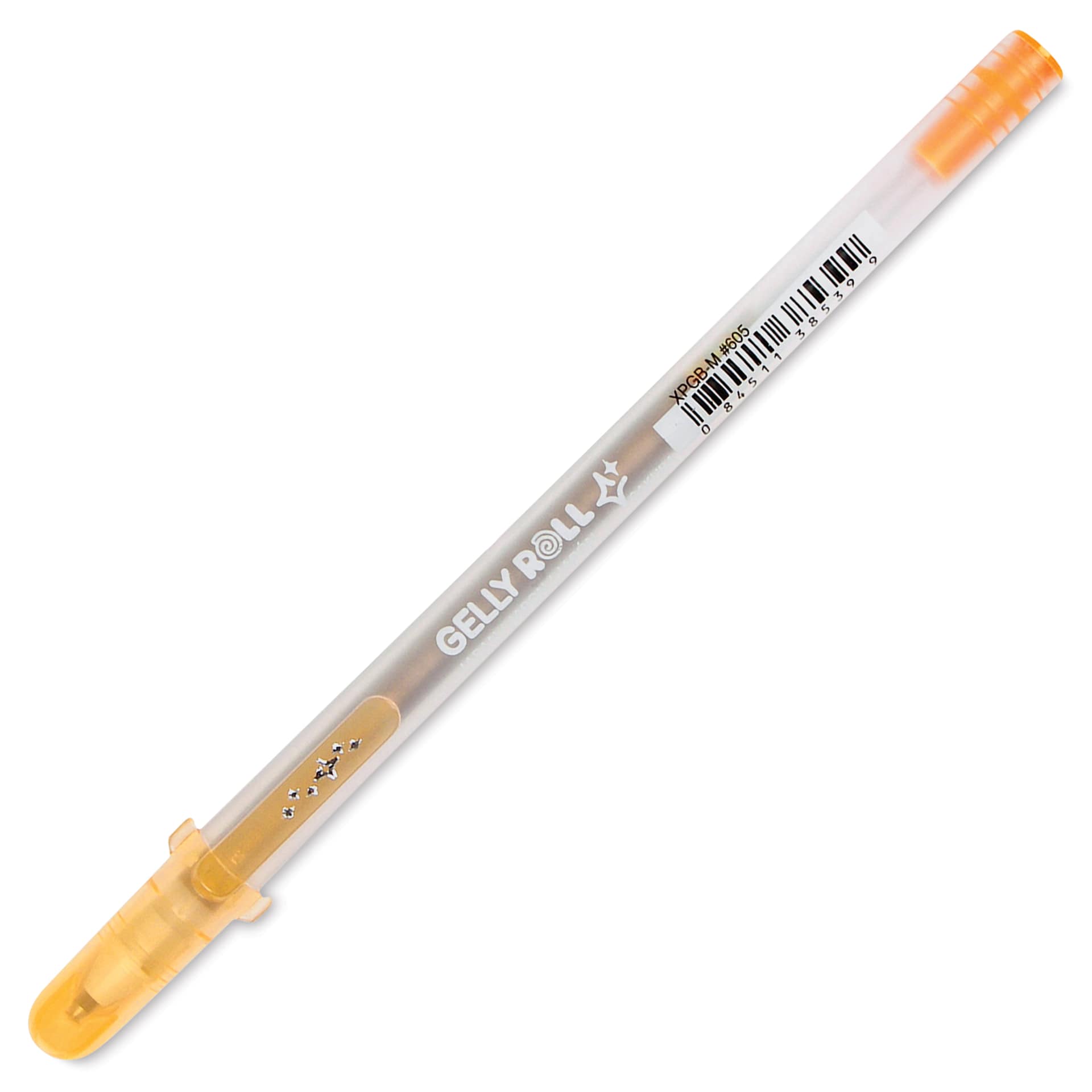 Sakura Gelly Roll Gold-Silver Shadow Pen - Silver/Orange, Bold