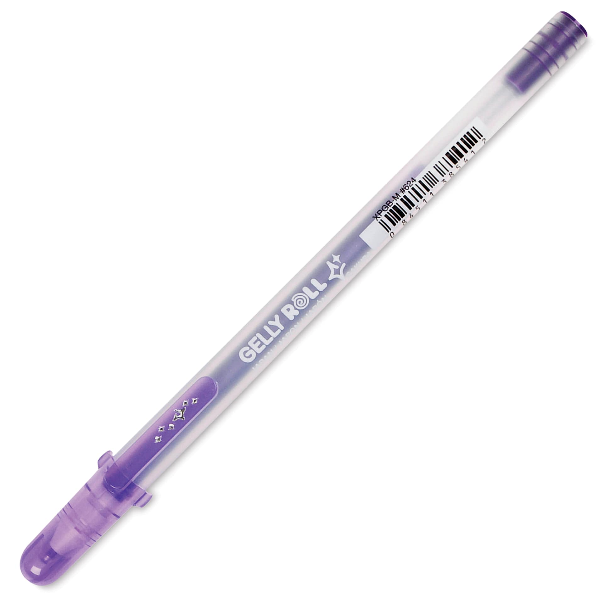 Sakura Gelly Roll Gold-Silver Shadow Pen - Silver/Purple, Bold