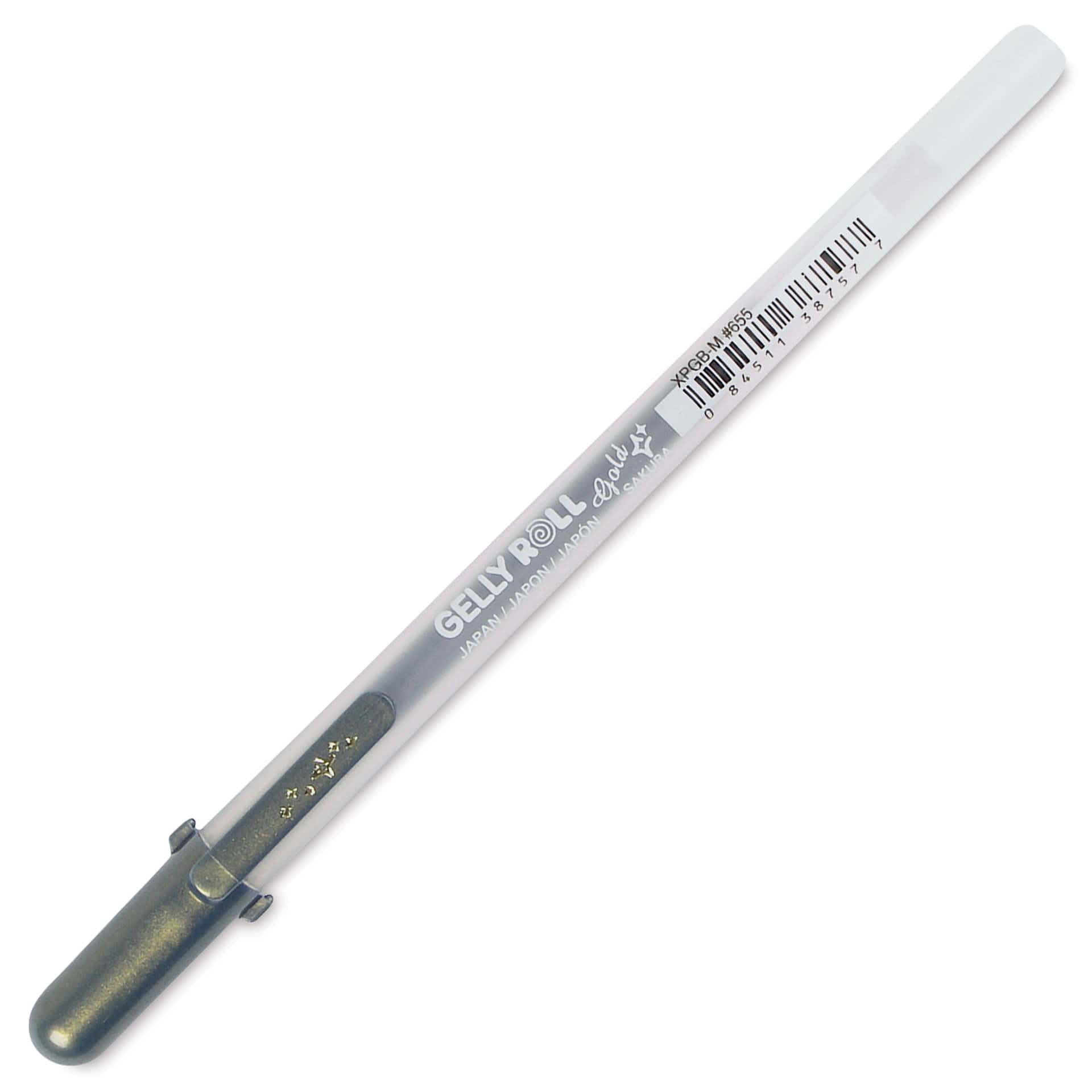 Sakura Gelly Roll Gold-Silver Shadow Pen - Gold/Black, Bold