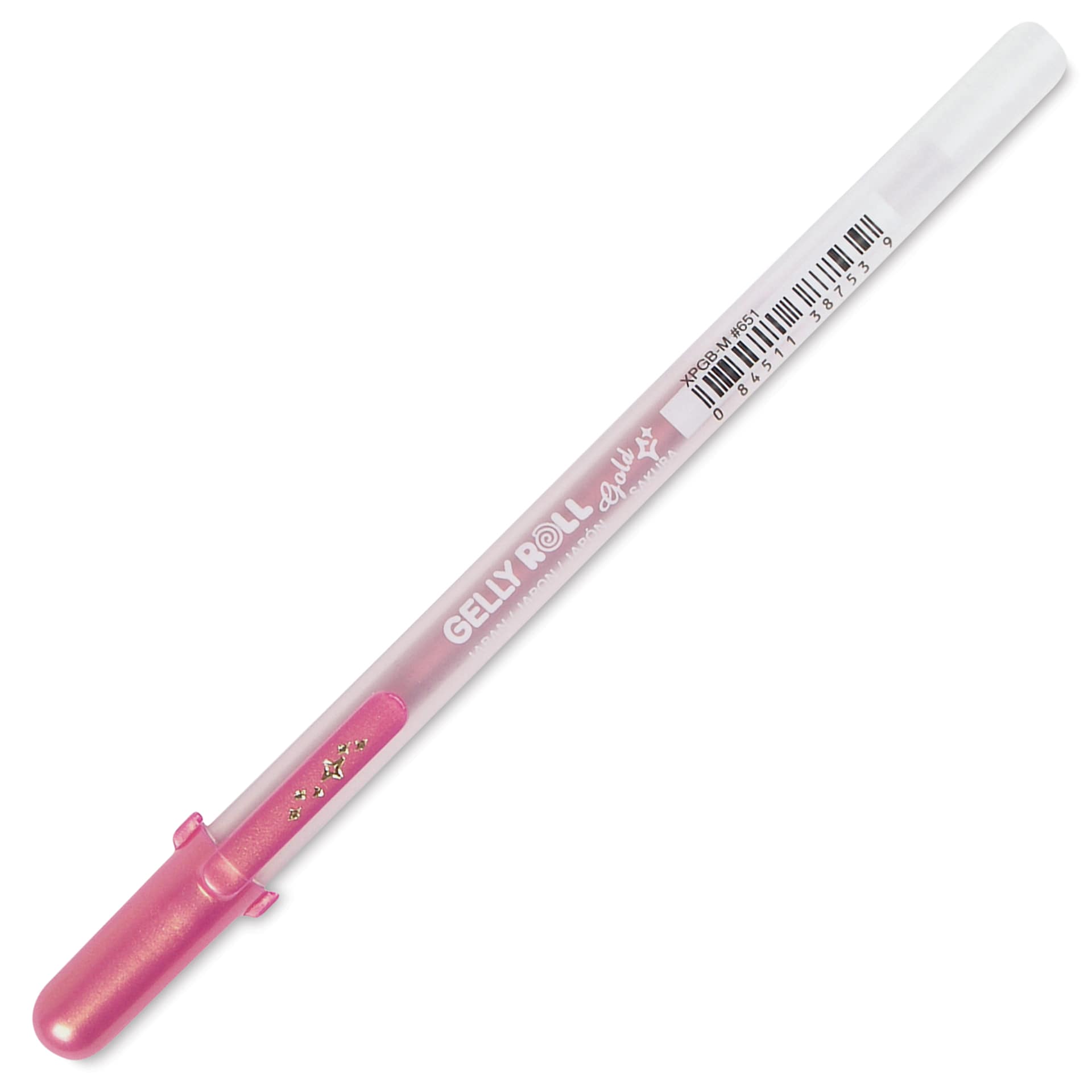 Sakura Gelly Roll Gold-Silver Shadow Pen - Gold/Pink, Bold