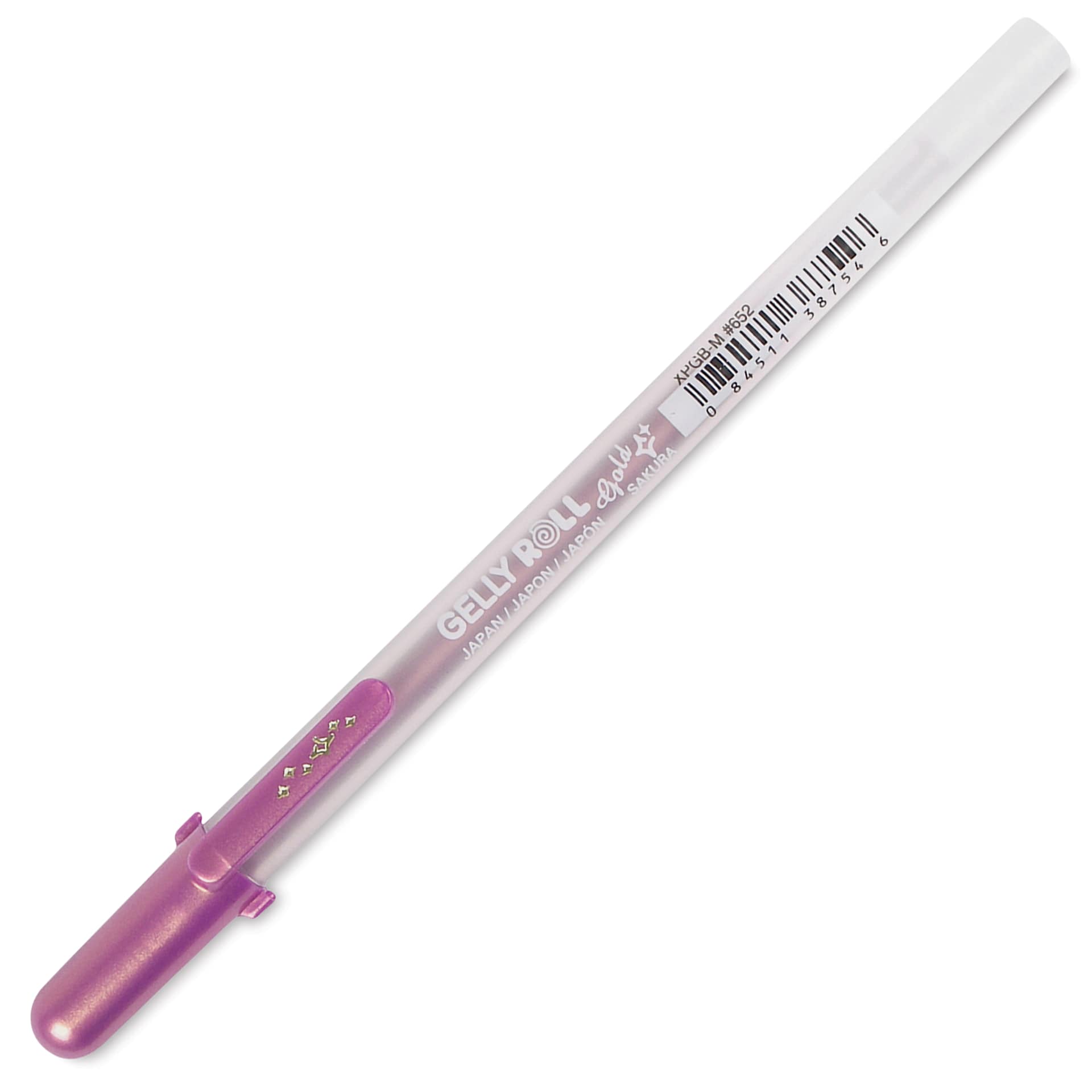 Sakura Gelly Roll Gold-Silver Shadow Pen - Gold/Lavender, Bold